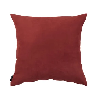 Neusser Collection Kissen mit Reißverschluss Monaco bordeaux, 50 x 50 cm