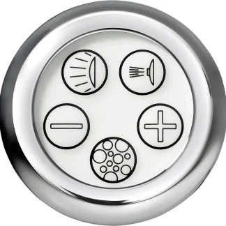 Ottofond Whirlpool Tampico 180 x 80 cm, weiß, mit 2 LED Farblichtwechslern