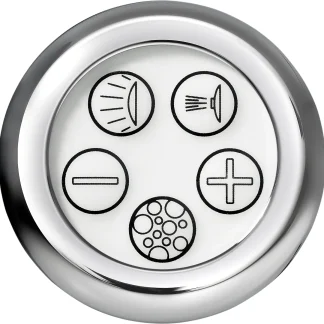 Ottofond Whirlpool Tampico 200 x 90 cm, weiß, mit 2 LED Farblichtwechslern