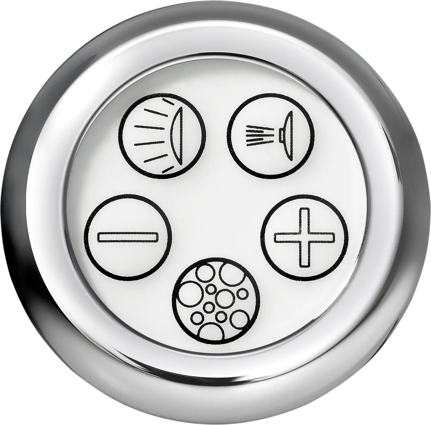 Ottofond Whirlpool Tampico 200 x 90 cm, weiß, mit 2 LED Farblichtwechslern