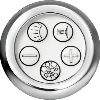 Ottofond Whirlpool Madras 145 cm, weiß mit 2 LED Farblichtwechslern