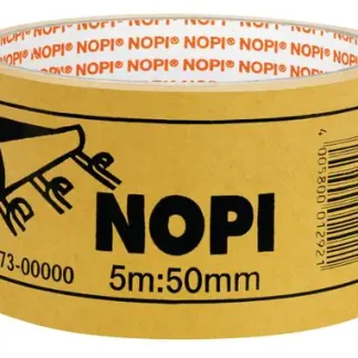 NOPI doppelseitiges Verlegeband 5 m x 50 mm, weiß