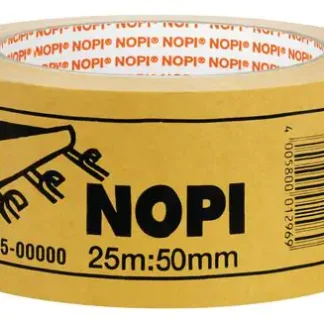 NOPI doppelseitiges Verlegeband 25 m x 50 mm, weiß