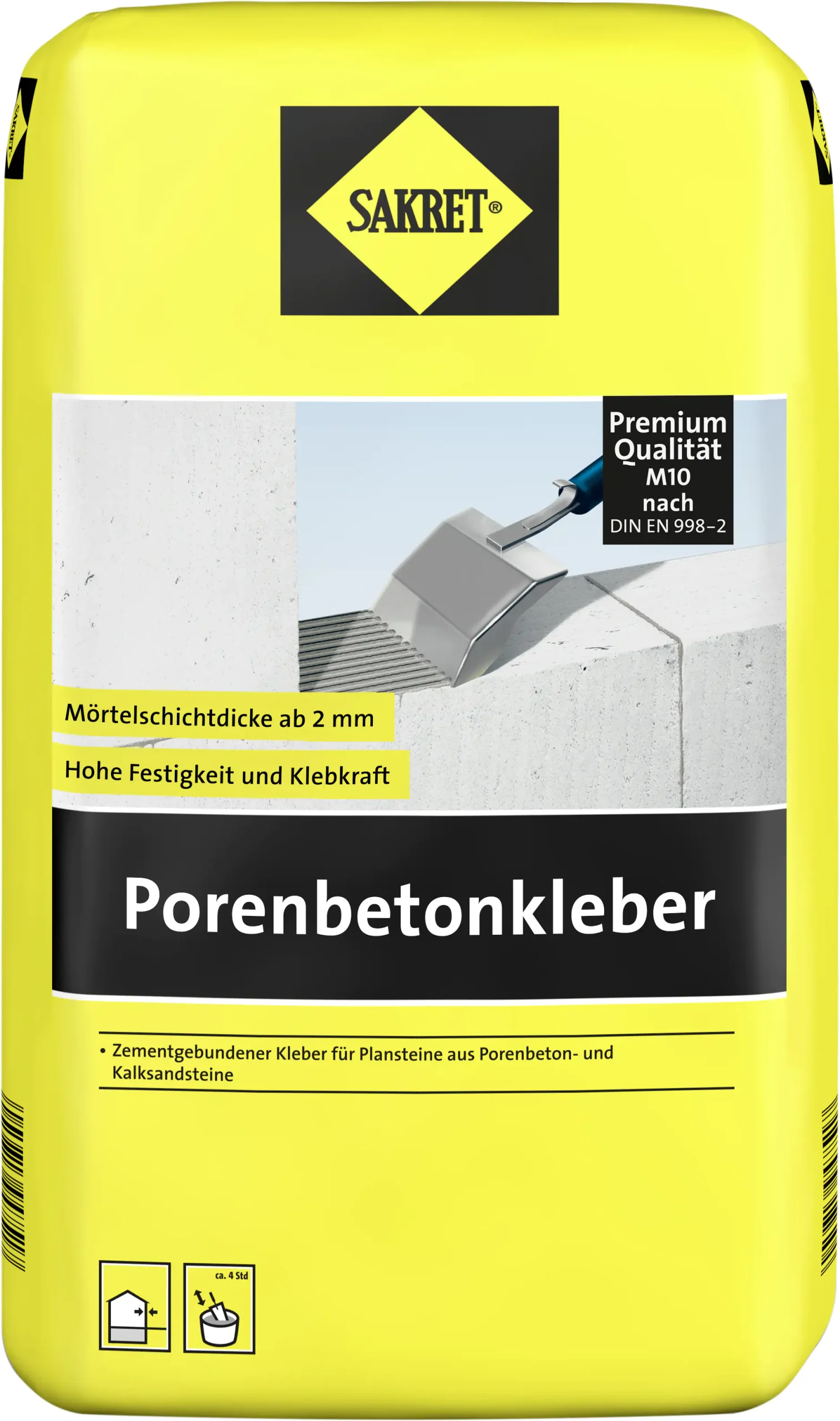 Sakret Porenbetonkleber 10 kg