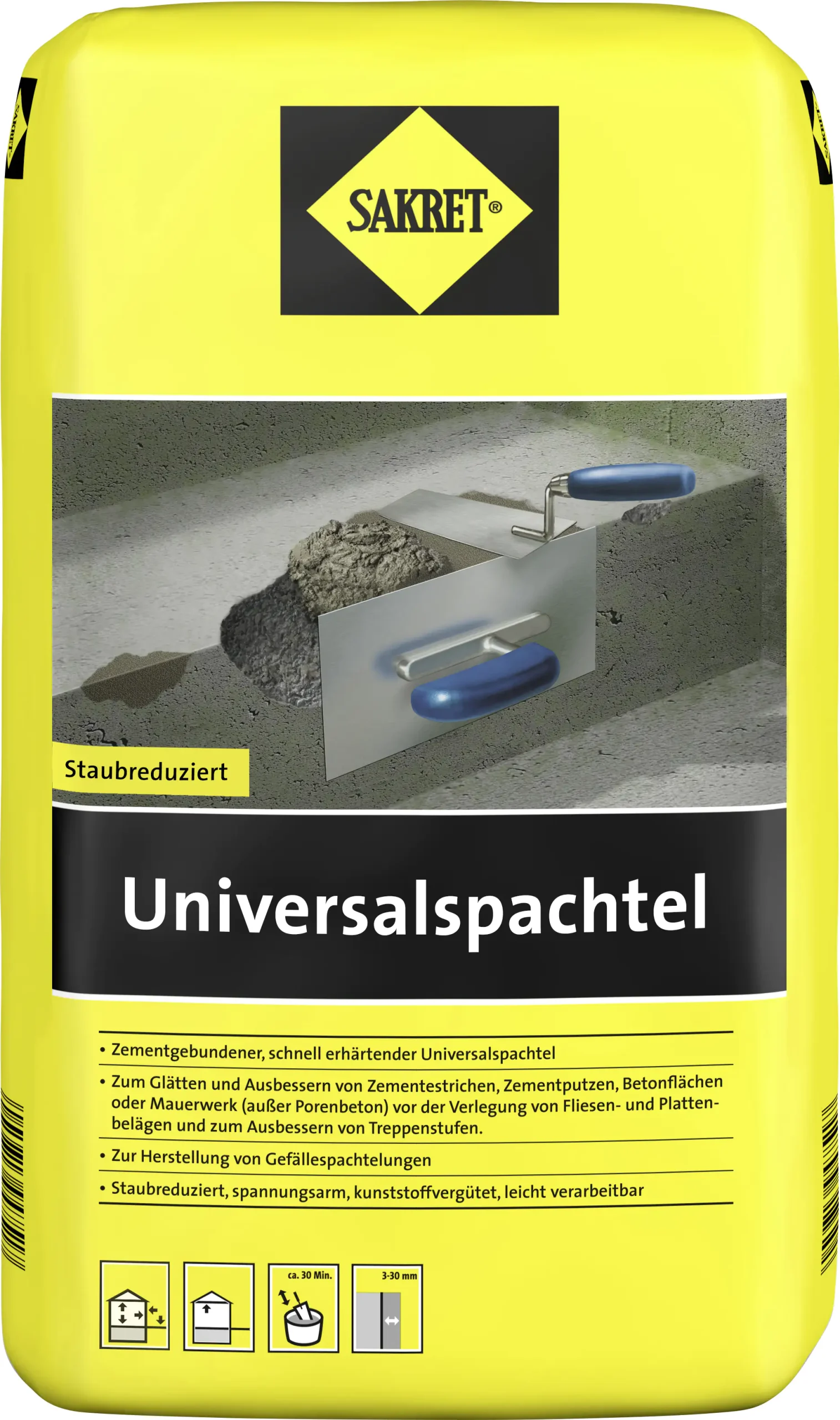 Sakret Universalspachtel 20 kg