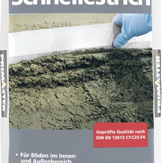 Primaster Schnellestrich 25 kg grau 4,0 mm