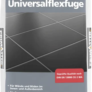Primaster Universalflexfuge 1 - 15 mm zementgrau 15 kg