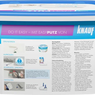 Knauf EasyPutz Streichputz 10 kg 0,5 mm extra fein schneeweiß