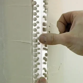 Knauf PVC-Eckschutzprofil silber, 23 mm x 23 mm, 2,5 m lang