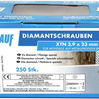 Knauf Diamantschr. XTN 3,9 x 23 mm 250 Stück