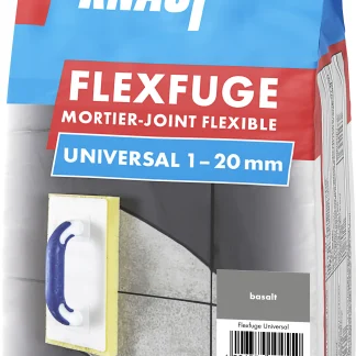 Knauf Fugenmörtel Flexfuge Universal 1 - 20 mm basalt 1 kg