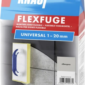 Knauf Fugenmörtel Flexfuge Universal 1 - 20 mm silbergrau 5 kg