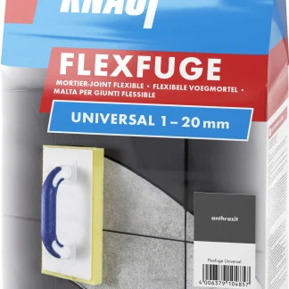 Knauf Fugenmörtel Flexfuge Universal 1 - 20 mm anthrazit 5 kg