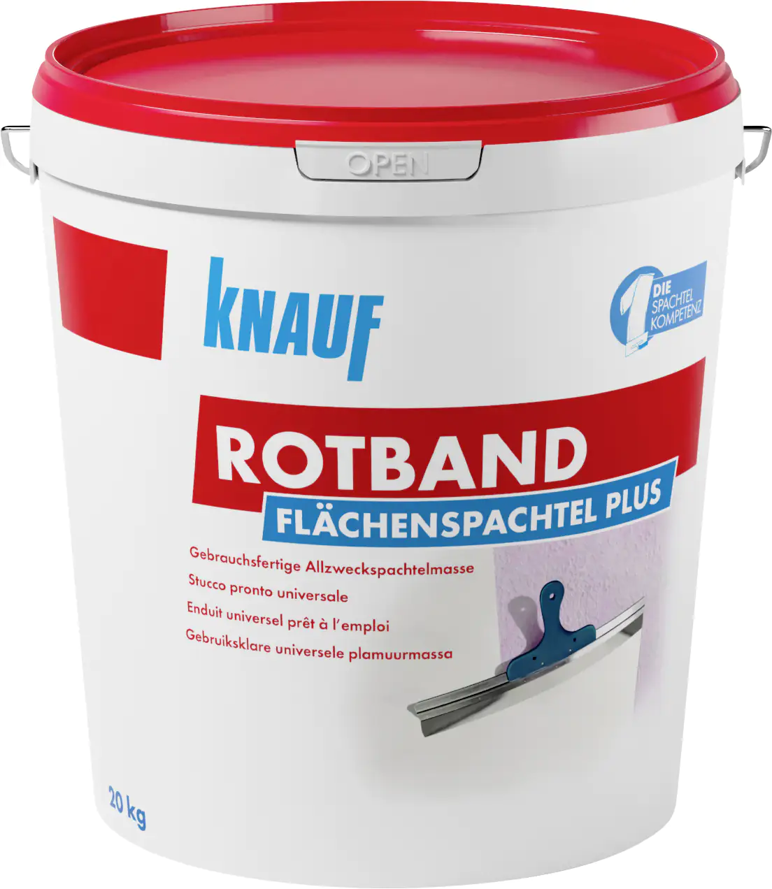 Knauf Rotband Flächenspachtel Plus 20 kg