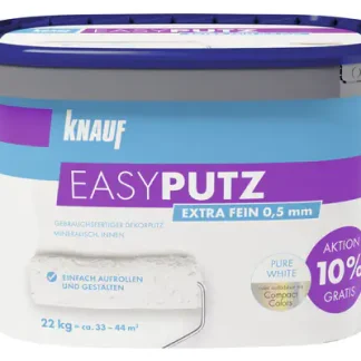 Knauf EasyPutz Streichputz 22 kg 0,5 mm extra fein schneeweiß