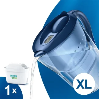 Brita Tischwasserfilter Marella XXL blau, 3,5 l Füllmenge