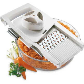 Leifheit Allzweckreibe 4+1 ComfortLine mit Restehalter