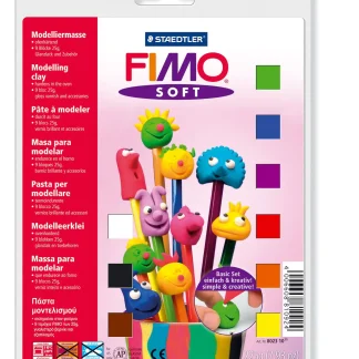 STAEDTLER FIMO Soft Basic-Set 9 Halbblöcke