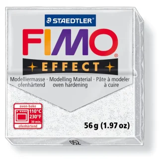 Fimo effect metallic-weiß 57 Gramm