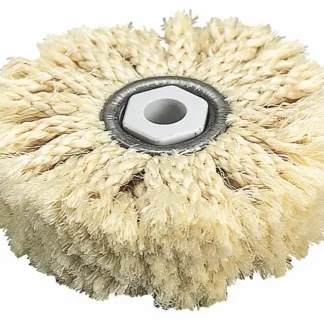 Wolfcraft Kordelbürste Ø 85 x 20 mm, 10 mm, Sisal