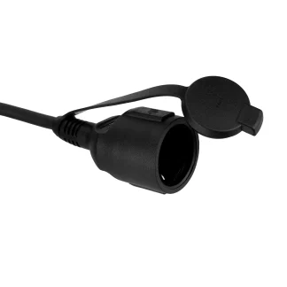 Brennenstuhl Verlängerungskabel Außen 25 Meter H07RN-F 3x1,5, schwarz