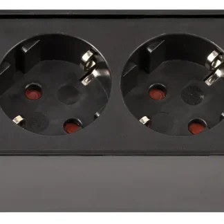 Brennenstuhl Steckdosenleiste 6-fach 1,5 m mit Schalter, schwarz