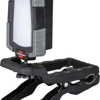 Brennenstuhl Mobiler LED Akku Strahler CL 1050 MA 10W, schwarz, klemmbar