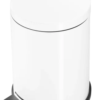 Hailo Tret-Mülleimer SOLID M 12 L weiß