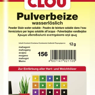 Clou Pulverbeize 12 g mahagoni