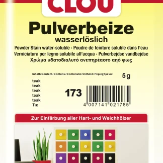 Clou Pulverbeize 5 g teak