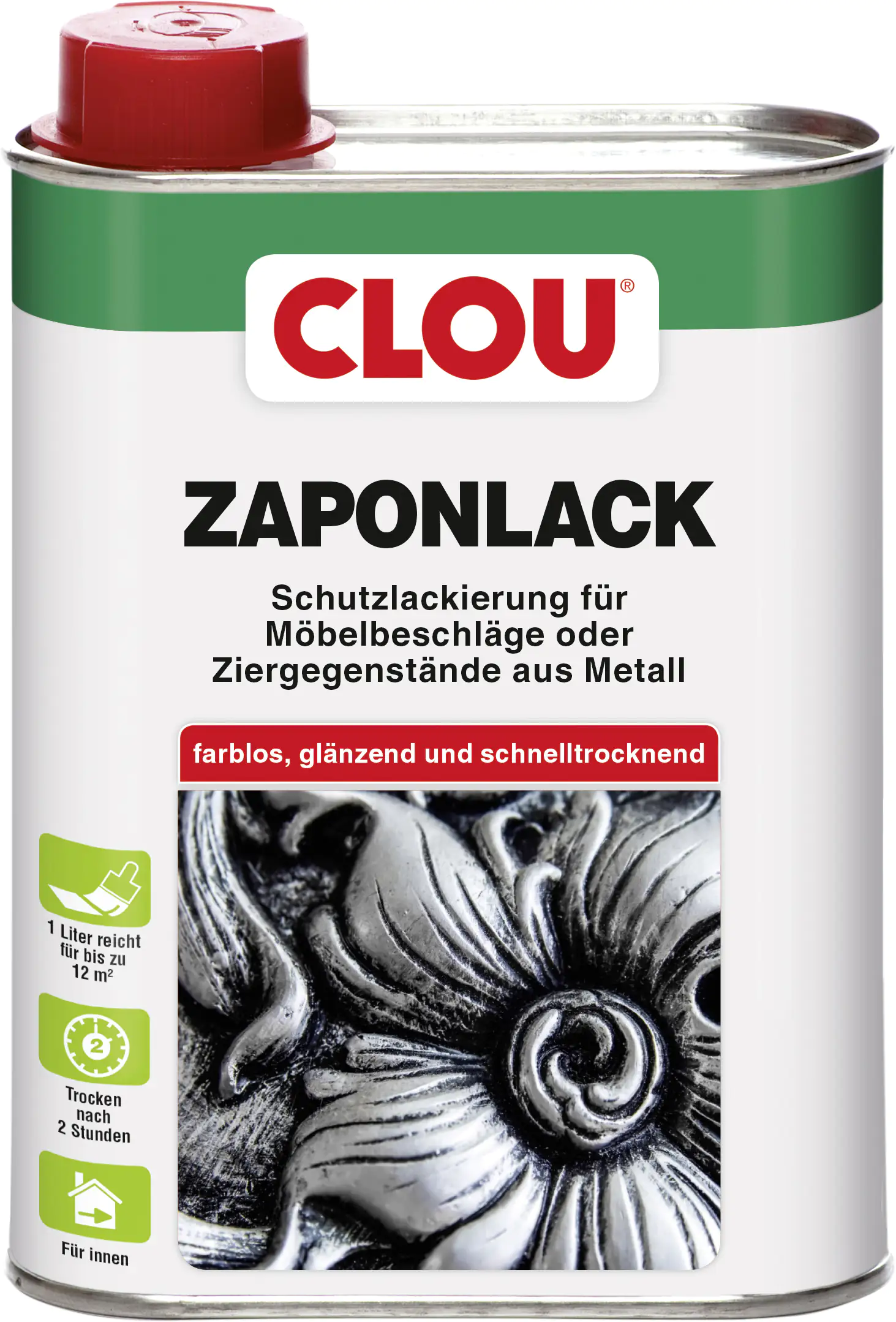 Clou Zaponlack Metallfirnis L6 250 ml