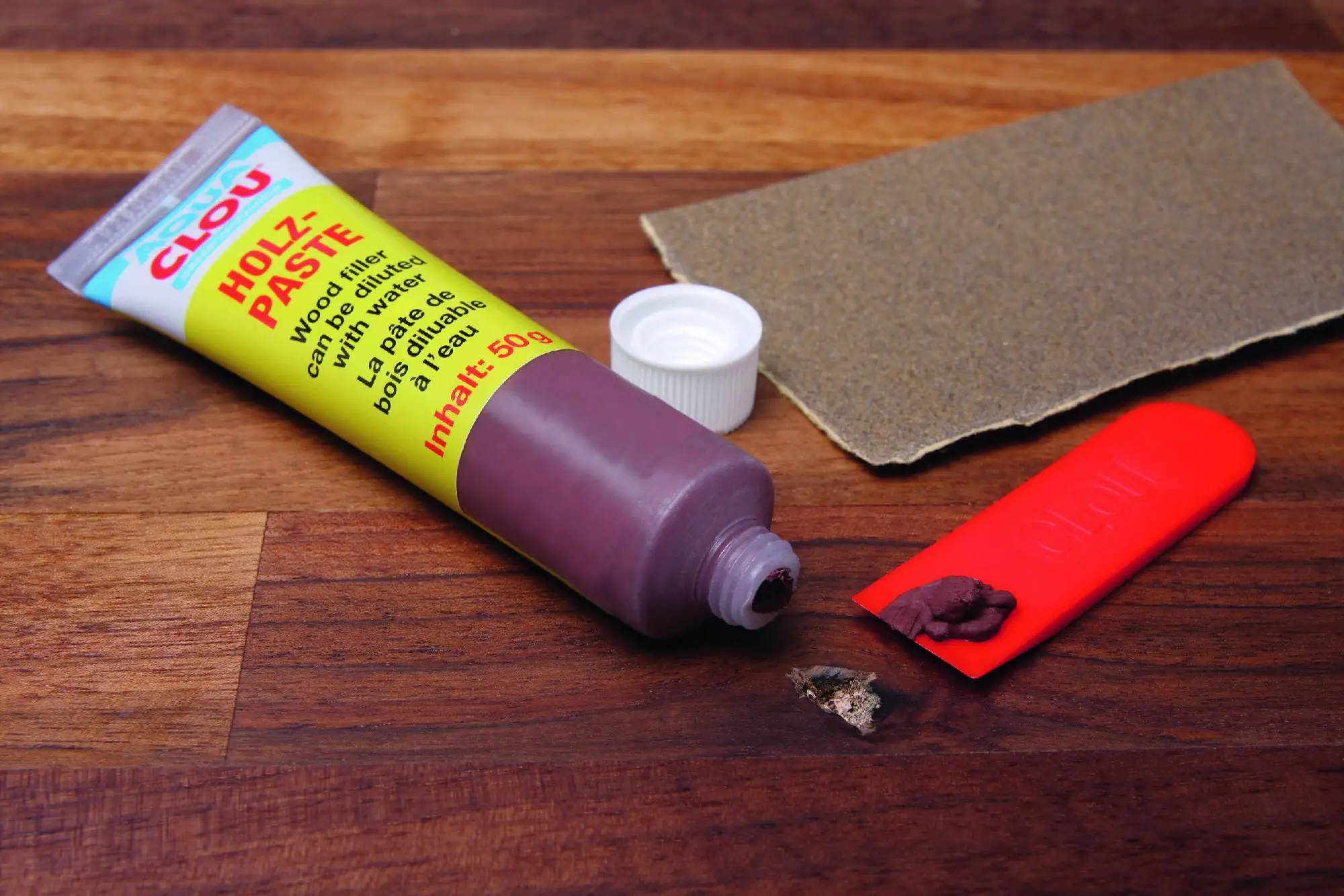 Clou Holzpaste 60 g natur