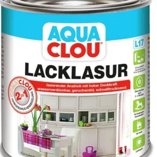 Aqua Clou Lacklasur L17 Nr.10 375 ml mahagonibraun