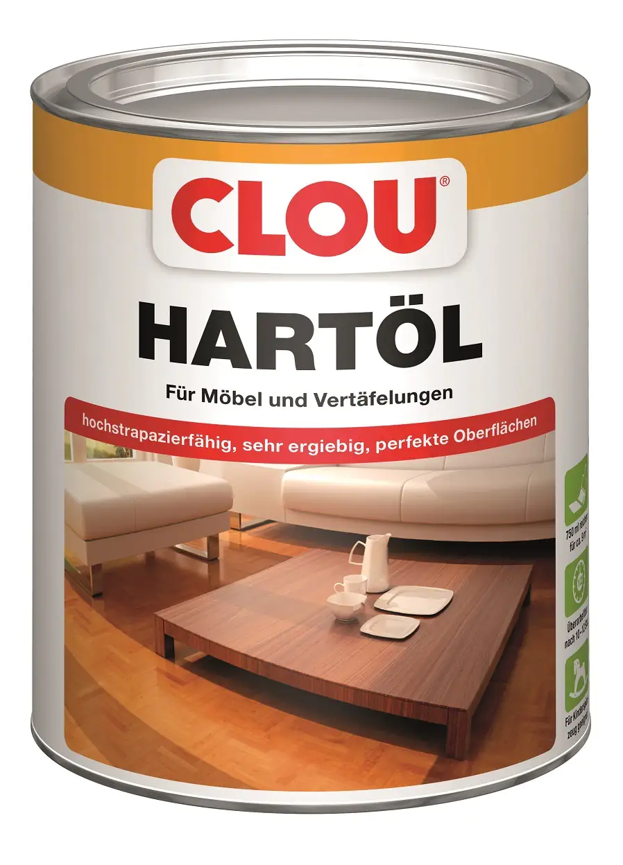 Clou Hartöl 750 ml farblos