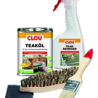 Clou Teakholz Pflege SET
