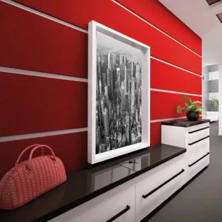 d-c-fix Selbstklebefolie Velours rot 45 cm x 1 m