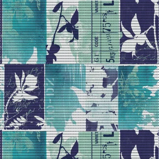 d-c-floor® Universalmatte Floor Comfort Seaside 50 x 80 cm, blau