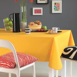d-c-table® Tischdecke Nizza Collin 110 x 140 cm, gelb