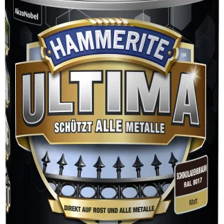 Hammerite Metallschutzlack ULTIMA matt schokoladenbraun RAL 8017 750 ml