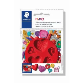 STAEDTLER Fimo Silikon-Motivform Herzen