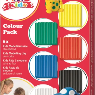 STAEDTLER FIMO kids Colour Pack basic 6 x 42 g