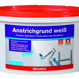 Decotric Anstrichgrund weiß 5 L