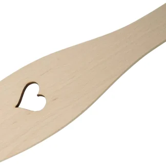 Fackelmann Pfannenwender Herz 30 cm, Buche