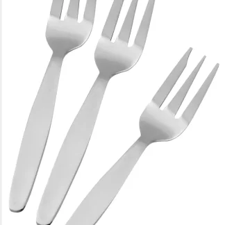 Fackelmann Kuchengabeln Arlberg Nirosta 13,5 cm, 3 Stück