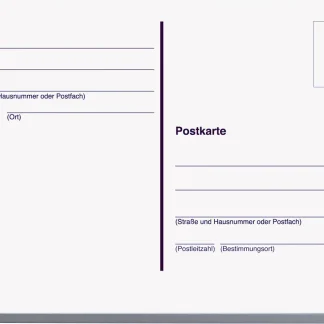 herlitz Postkarte A6 20er-Heft geblockt