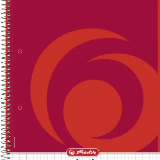 herlitz Collegeblock A4 70g/m² 80 Bl kariert Rand links u rechts