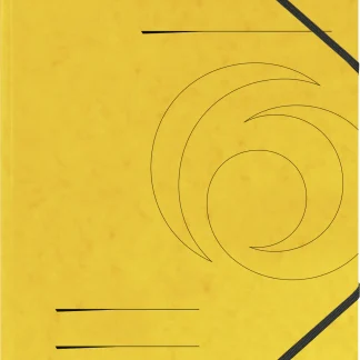 herlitz Eckspanner A4 gelb, 2 Gummizüge