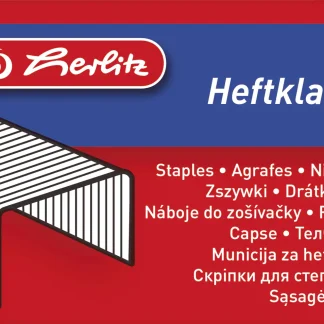 herlitz Heftklammer No.10 verzinkt 2x1.000 Stück