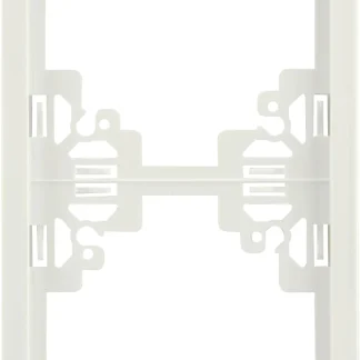 Unitec Abdeckrahmen 2-fach ultraweiß, Serie Sao Paulo