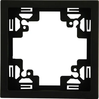 Unitec Abdeckrahmen 1-fach anthrazit, Serie Sao Paulo